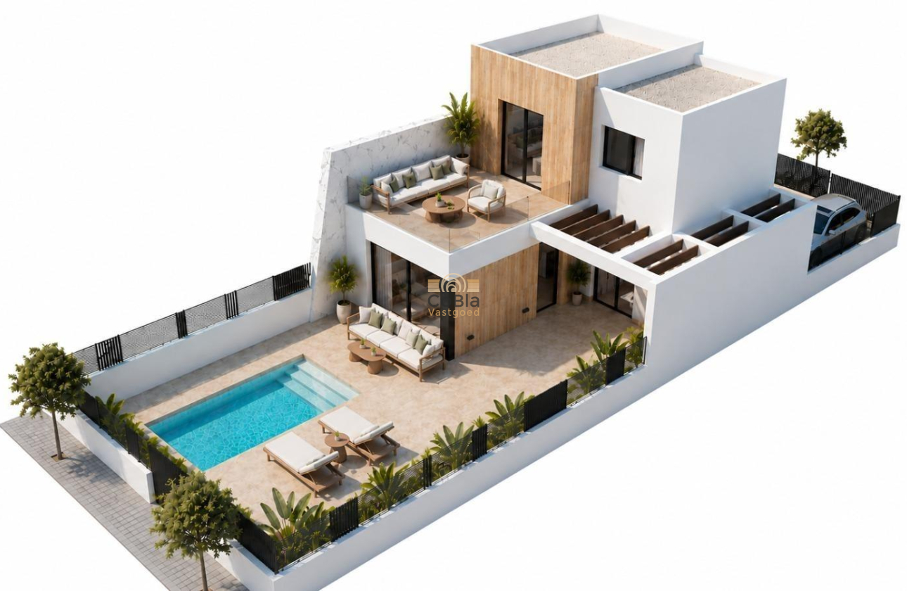 Nieuwbouw Woningen - Herenhuis - Torre Pacheco - Santa Rosalía
