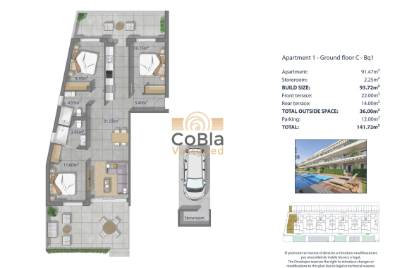 Neue Gebäude - Apartment - Los Alcazares - Los Narejos