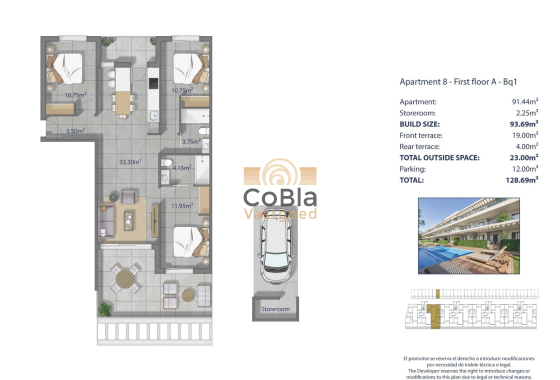 Neue Gebäude - Apartment - Los Alcazares - Los Narejos