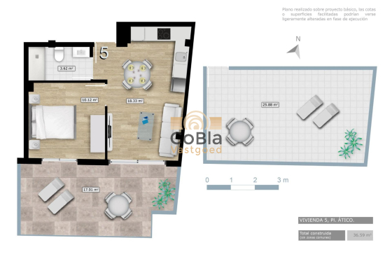 Neue Gebäude - Penthouse - Torrevieja - Center