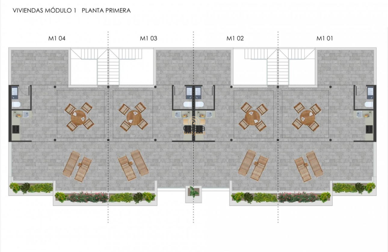 Nieuwbouw Woningen - Herenhuis - Torre Pacheco