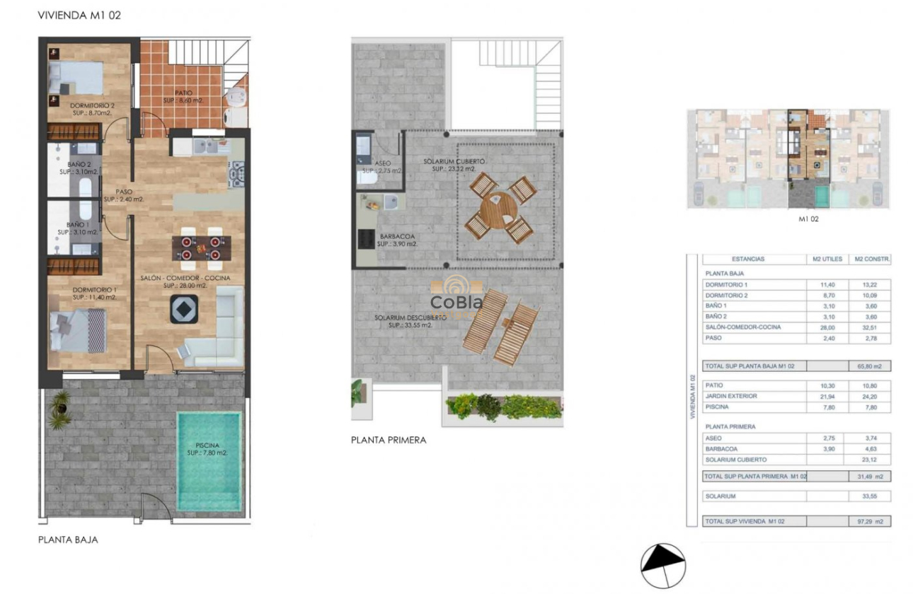 Nouvelle construction - Maison de ville - Torre Pacheco