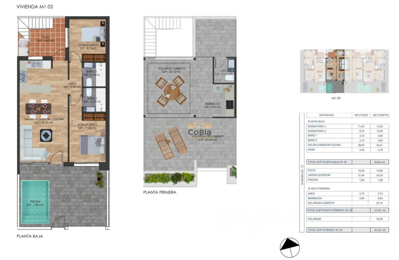 Nieuwbouw Woningen - Herenhuis - Torre Pacheco