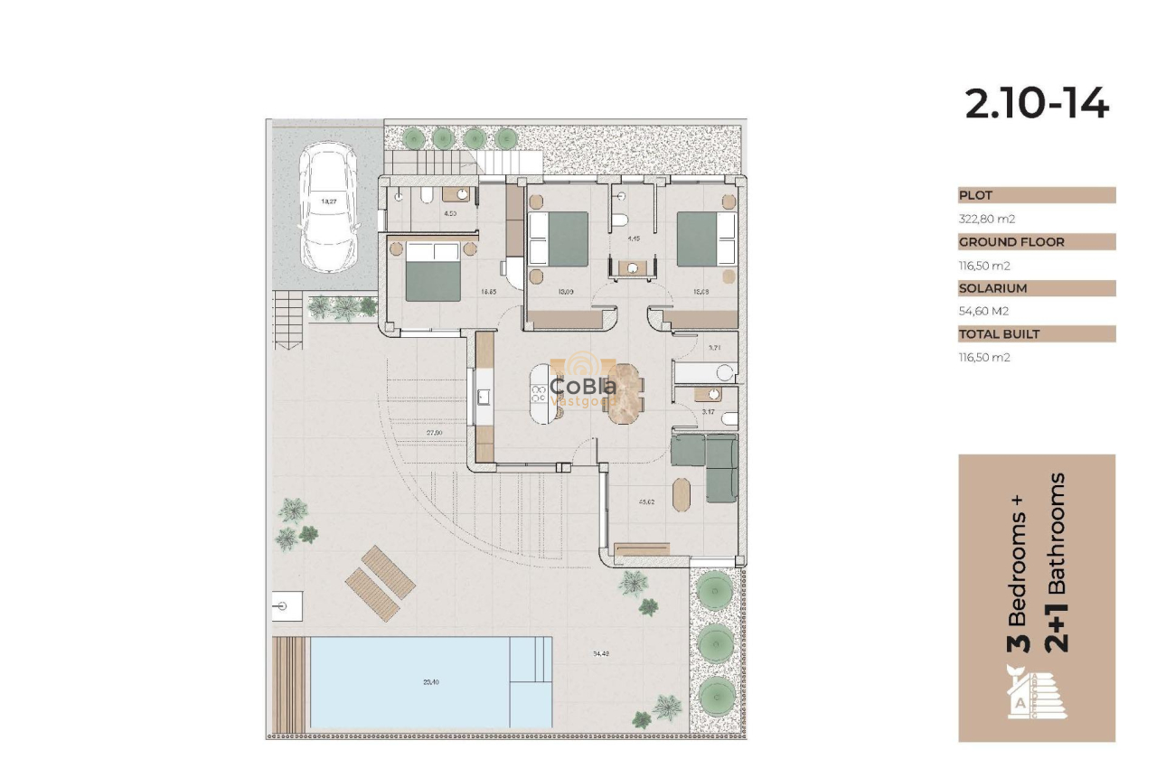 New Build - Villa - Algorfa - La Finca Golf
