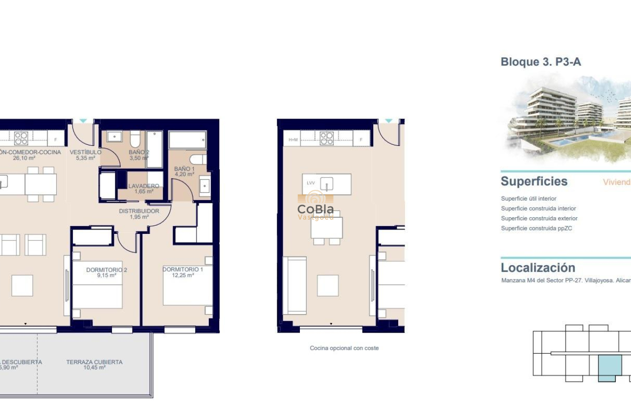 Nouvelle construction - Apartment - Villajoyosa - Playa del Torres