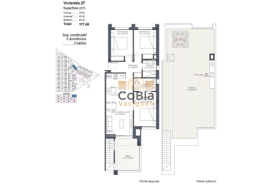 Nieuwbouw Woningen - Penthouse - Los Alcazares - Serena Golf