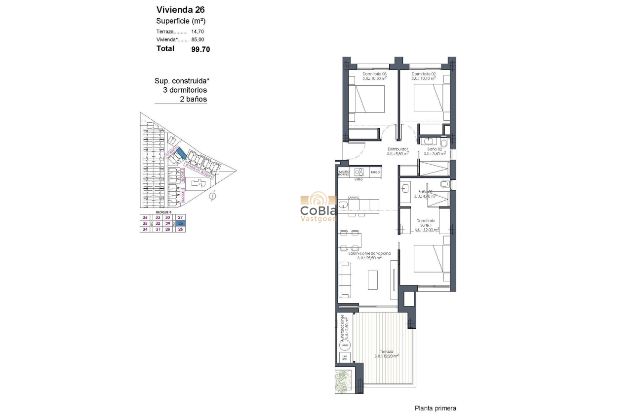 Nouvelle construction - Apartment - Los Alcazares - Serena Golf