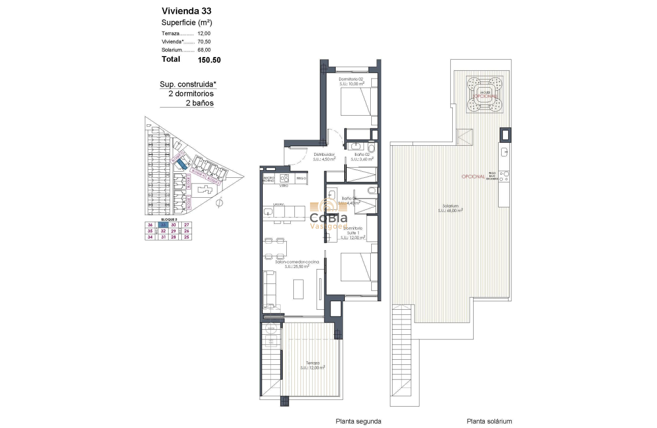Nieuwbouw Woningen - Penthouse - Los Alcazares - Serena Golf