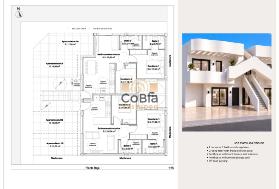 Nieuwbouw Woningen - Bungalow - San Pedro del Pinatar - Los Peñascos