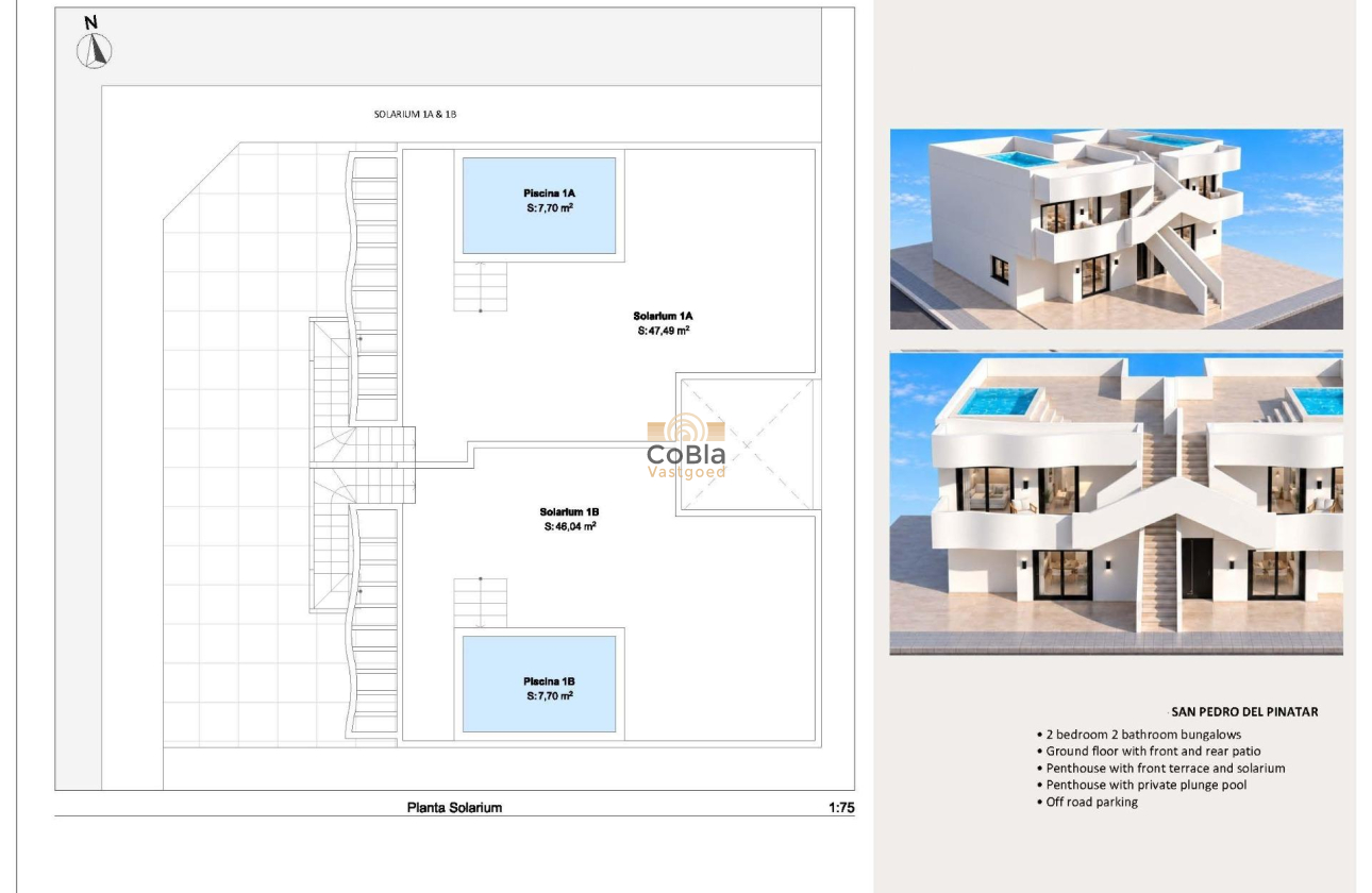 Nieuwbouw Woningen - Bungalow - San Pedro del Pinatar - Los Peñascos