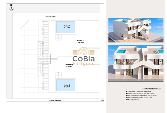 Nieuwbouw Woningen - Bungalow - San Pedro del Pinatar - Los Peñascos