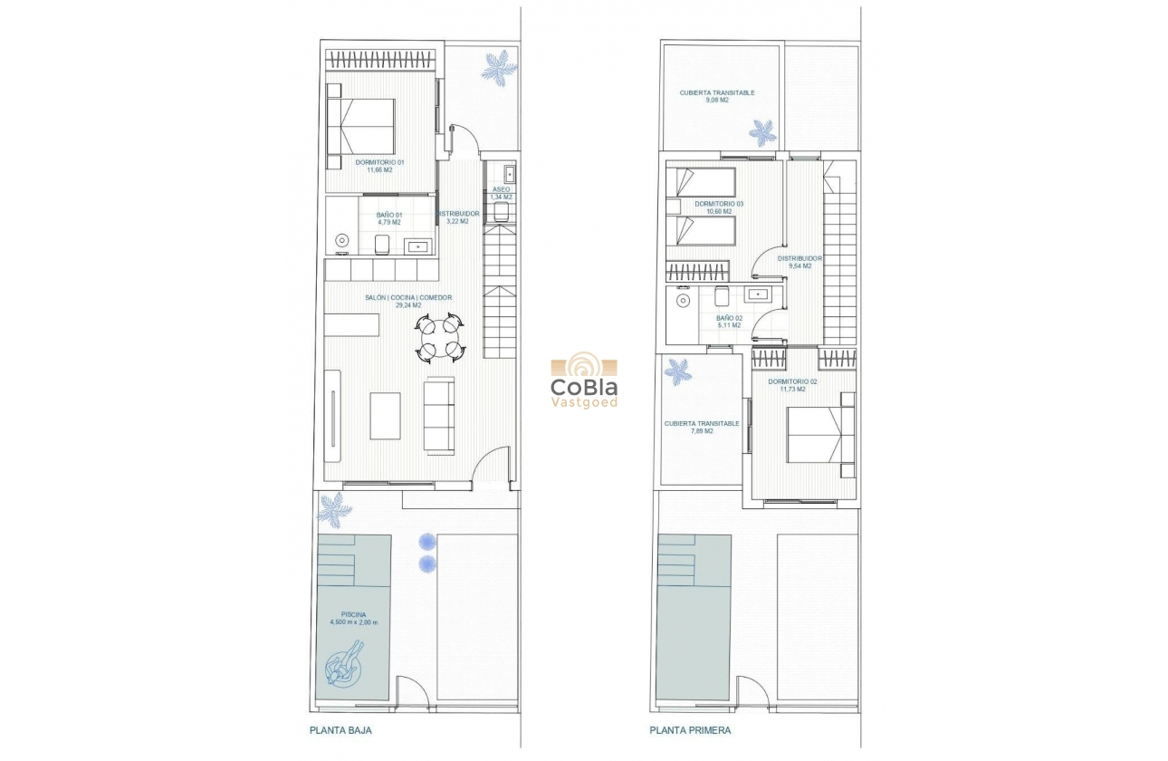 Nieuwbouw Woningen - Herenhuis - Torre Pacheco - pueblo