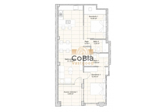 Nieuwbouw Woningen - Appartement - San Javier - pueblo