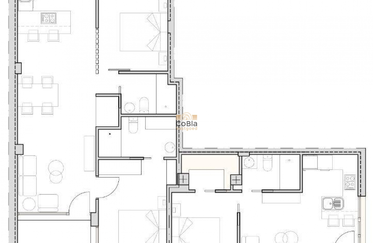 Nieuwbouw Woningen - Appartement - San Javier - pueblo