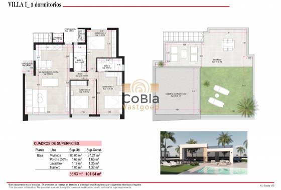 Nieuwbouw Woningen - Villa - Alhama De Murcia - Condado De Alhama