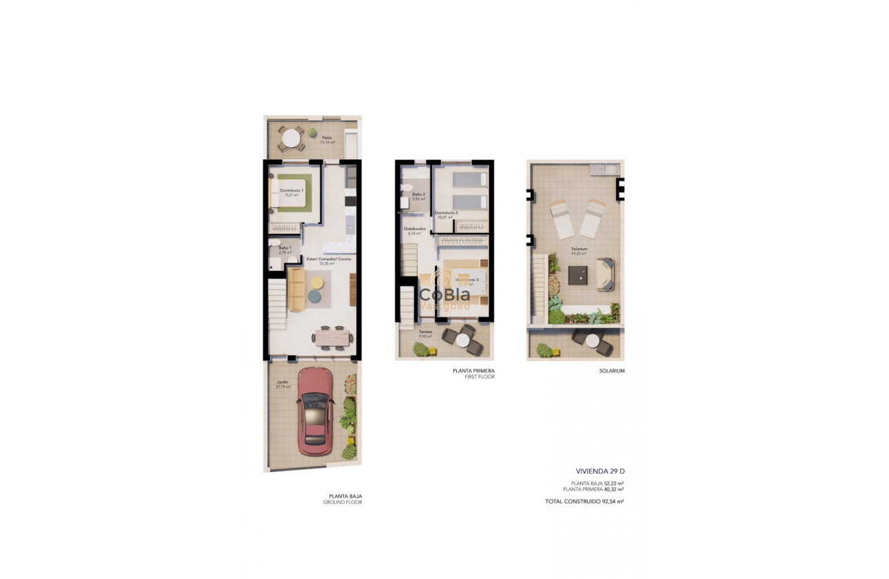 New Build - Townhouse - Pilar de la Horadada