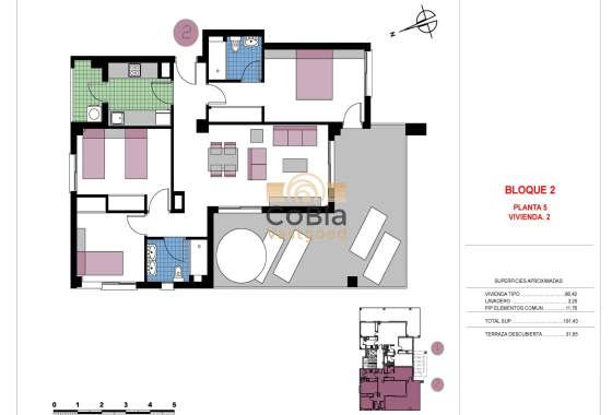 Nouvelle construction - Attique - Pilar de la Horadada - Mil Palmeras