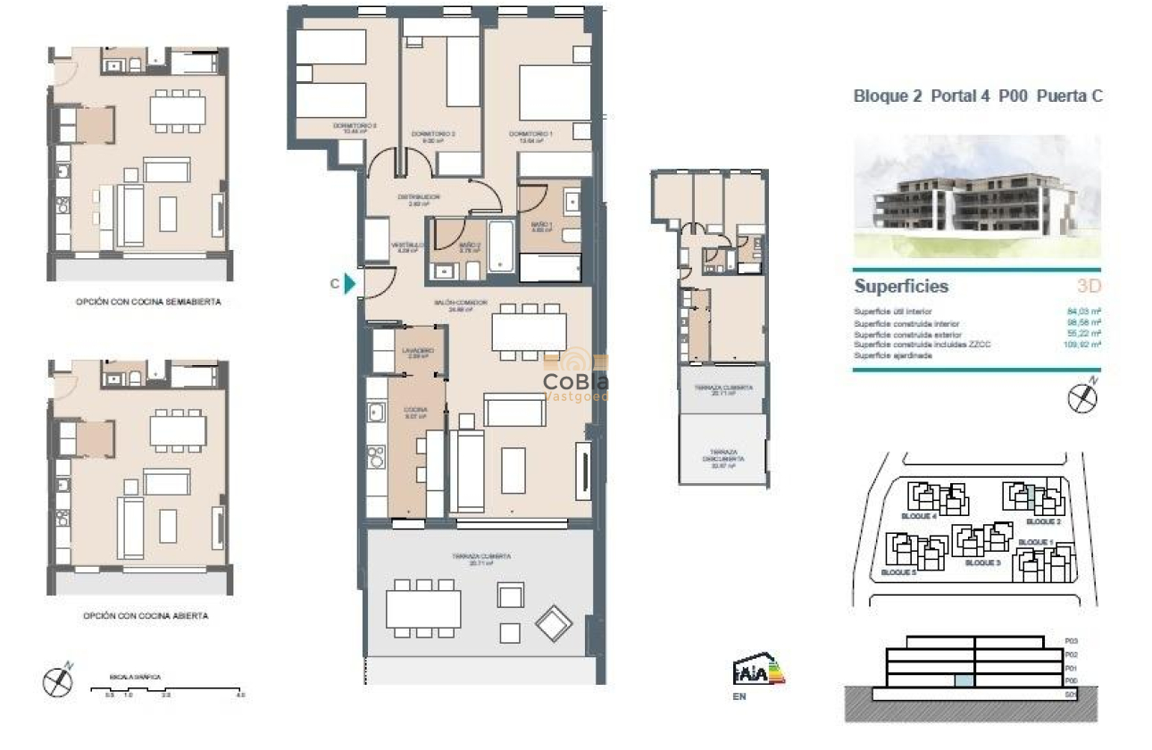 Nieuwbouw Woningen - Appartement - Godella - Urb. Campolivar