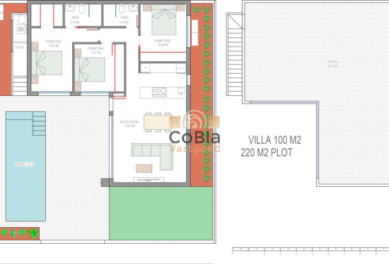 Nouvelle construction - Villa - Santiago de la Ribera - Dos Mares