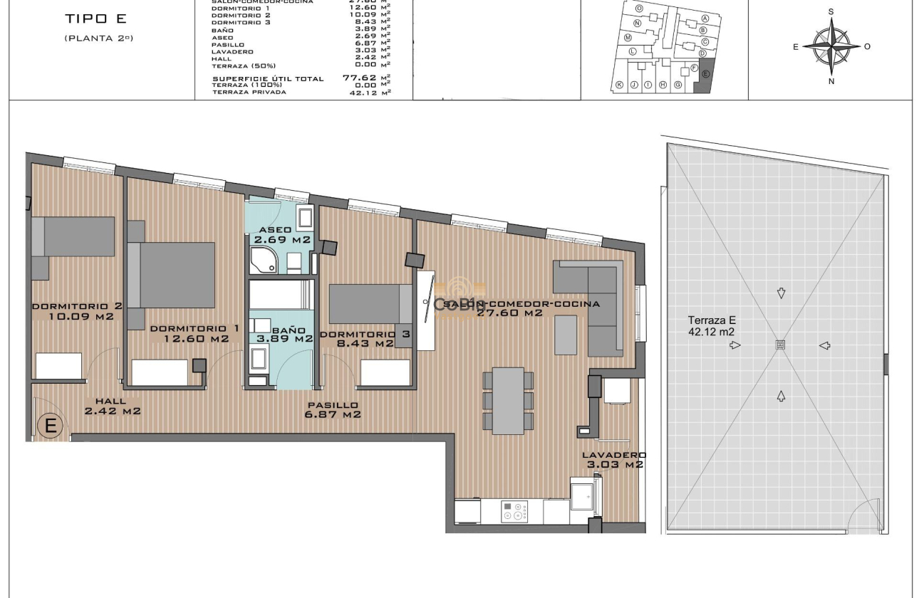 Nieuwbouw Woningen - Penthouse - Algorfa - Pueblo