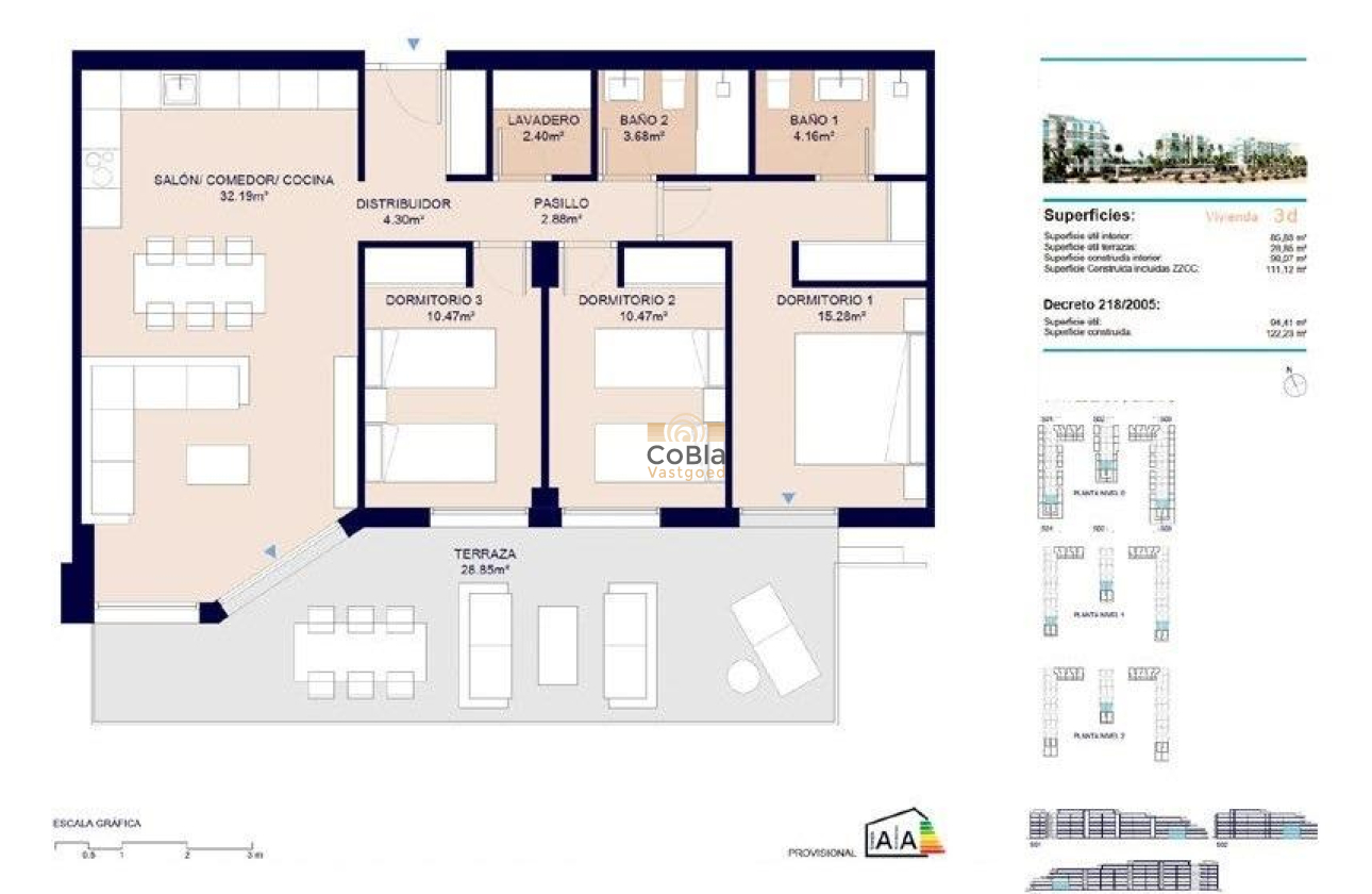 Nouvelle construction - Apartment - Almerimar - 1ª Linea De Playa
