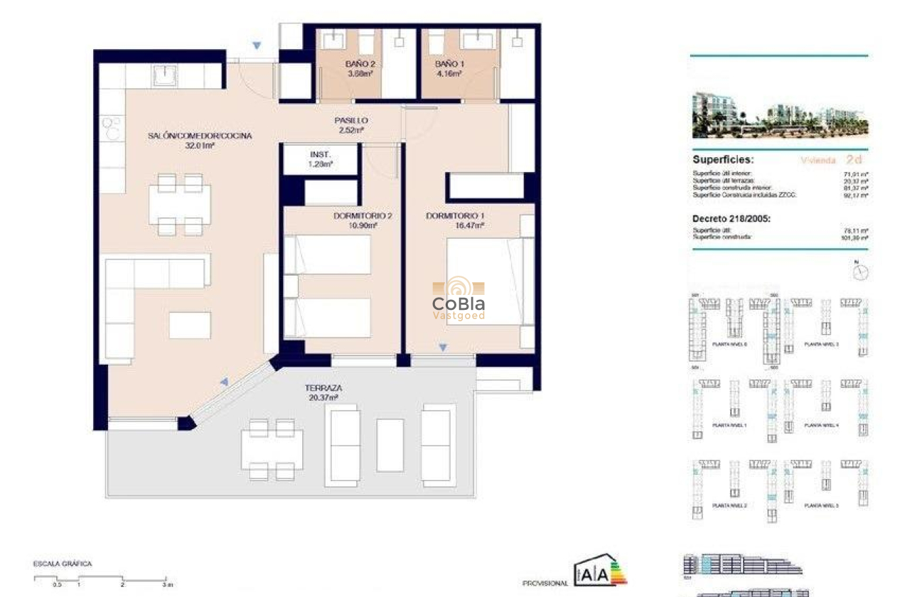 Nieuwbouw Woningen - Appartement - Almerimar - 1ª Linea De Playa