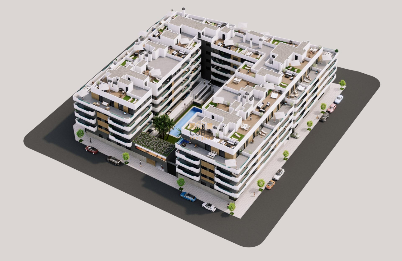 Nieuwbouw Woningen - Penthouse - Santa Pola - Eroski