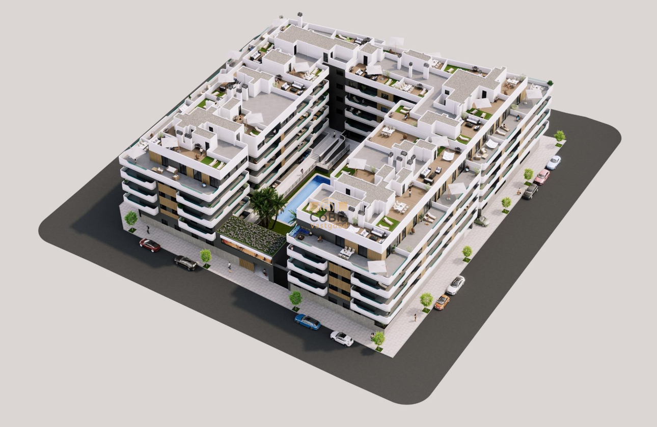 Nieuwbouw Woningen - Appartement - Santa Pola - Eroski