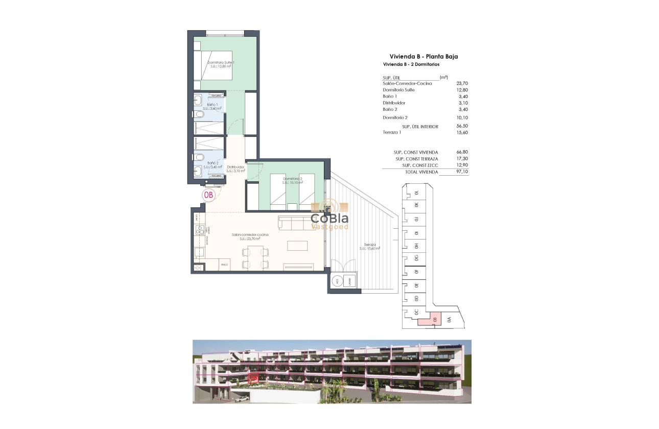 Nieuwbouw Woningen - Appartement - Benijofar