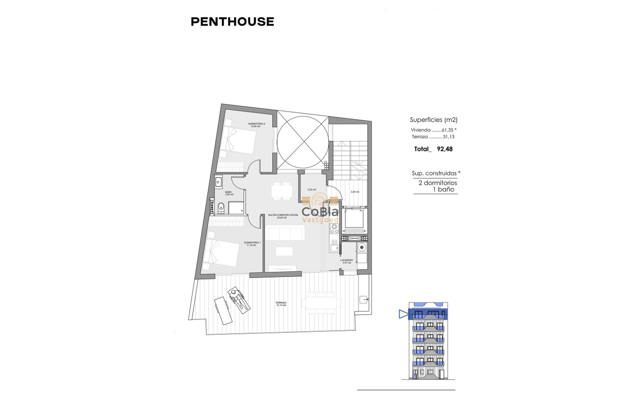 Nieuwbouw Woningen - Penthouse - Torrevieja - Playa de los Locos