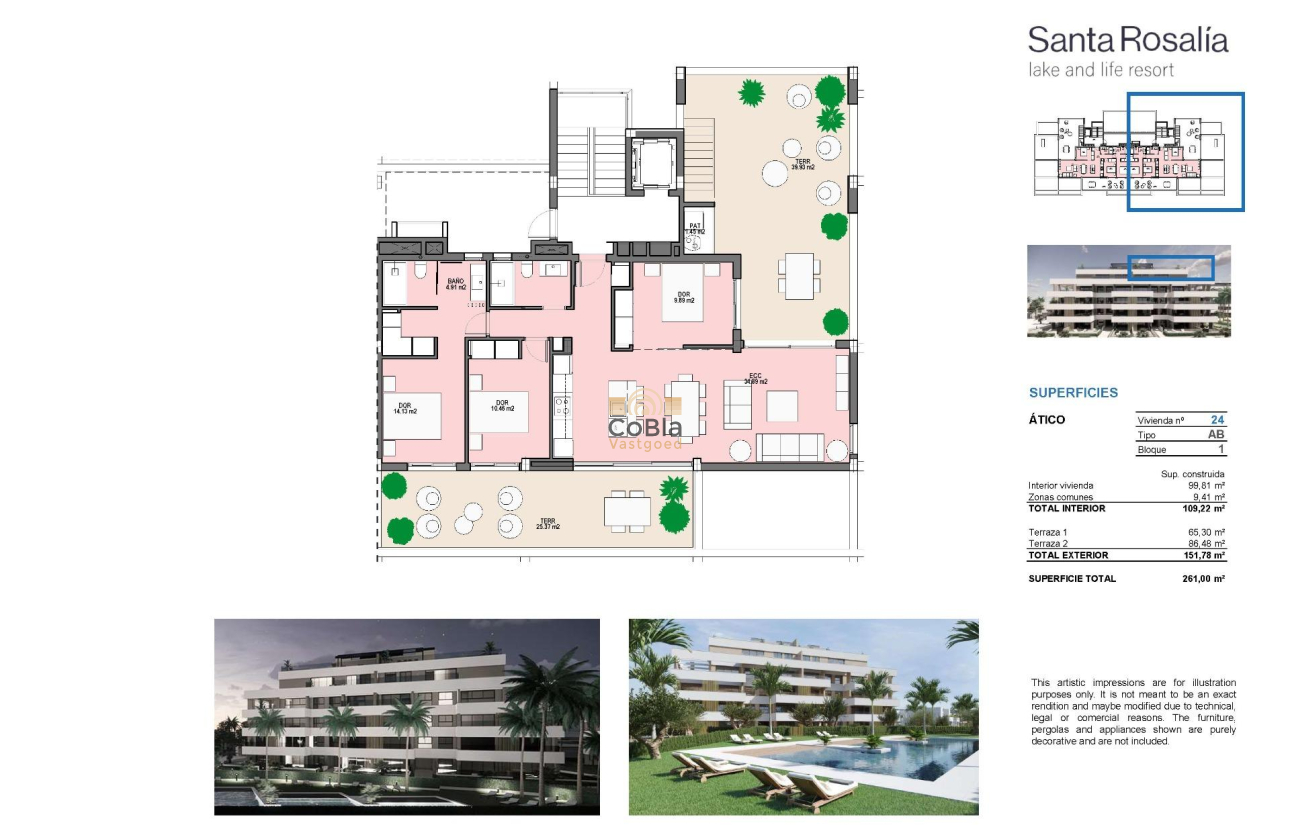 Nouvelle construction - Attique - Torre Pacheco - Santa Rosalía