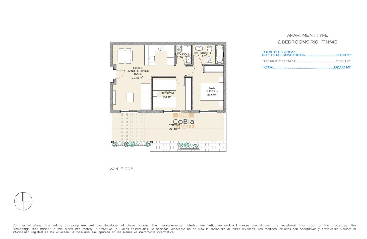 Nieuwbouw Woningen - Appartement - Aguilas - Collados