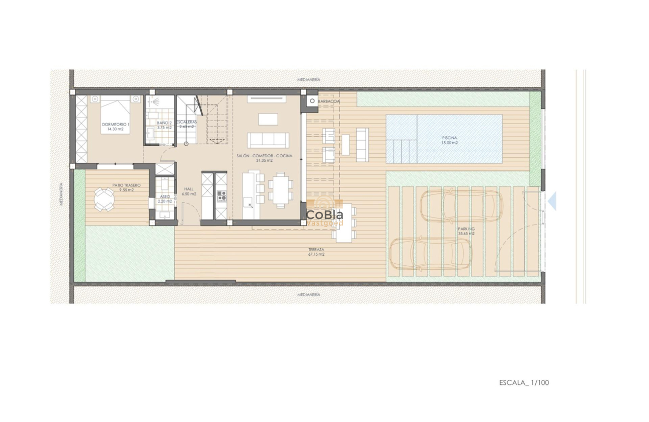 Nieuwbouw Woningen - Villa - San Juan de los Terreros - Las Mimosas