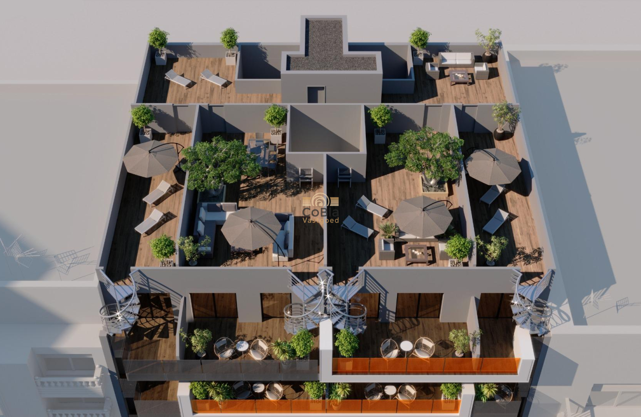 Nieuwbouw Woningen - Penthouse - Torrevieja - Center