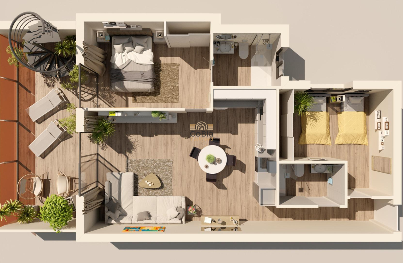 Nieuwbouw Woningen - Penthouse - Torrevieja - Center