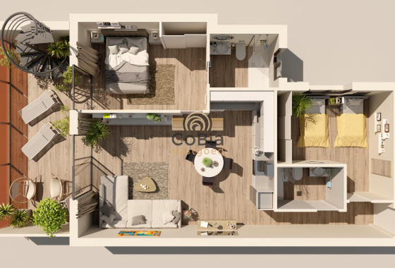 Nieuwbouw Woningen - Penthouse - Torrevieja - Center