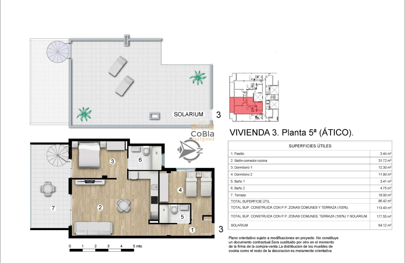 Nouvelle construction - Attique - Torrevieja - Center