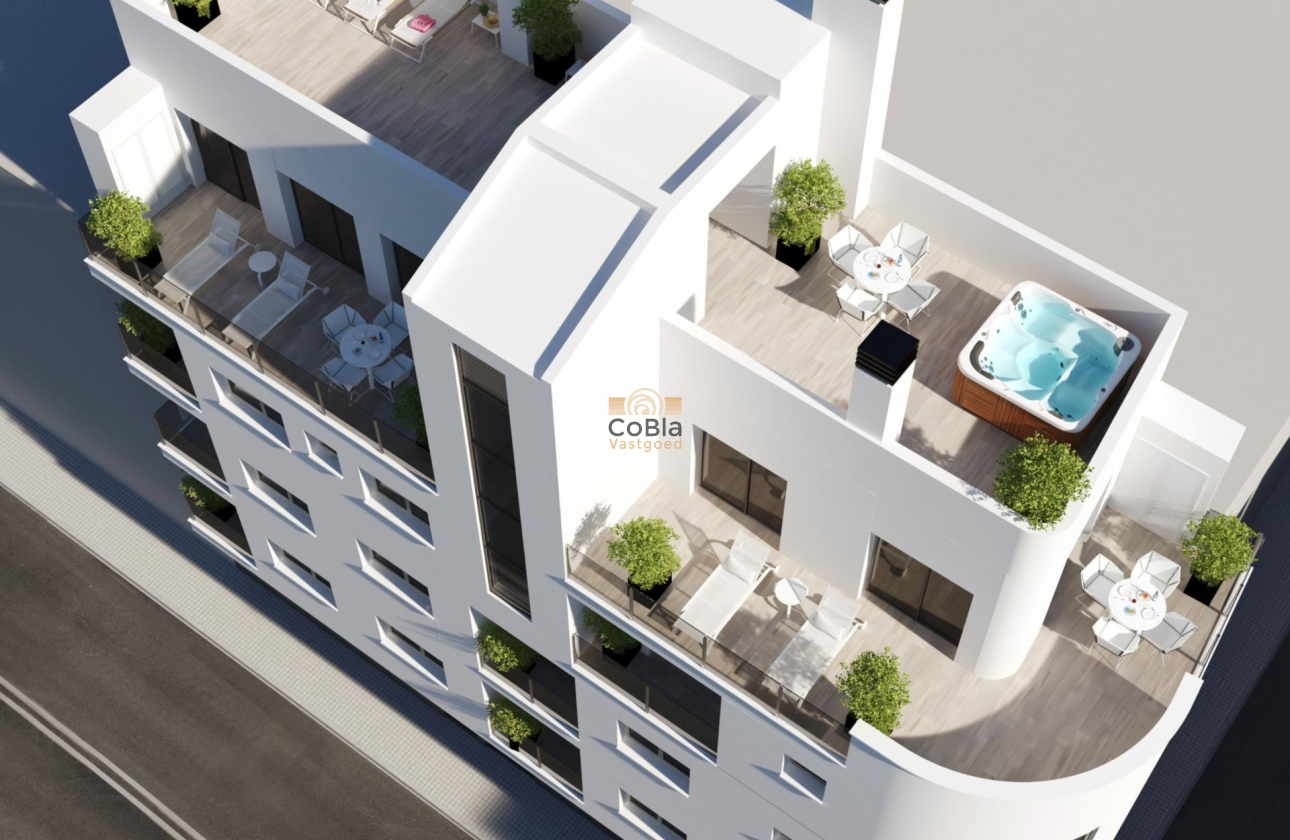 Nieuwbouw Woningen - Appartement - Torrevieja - Center