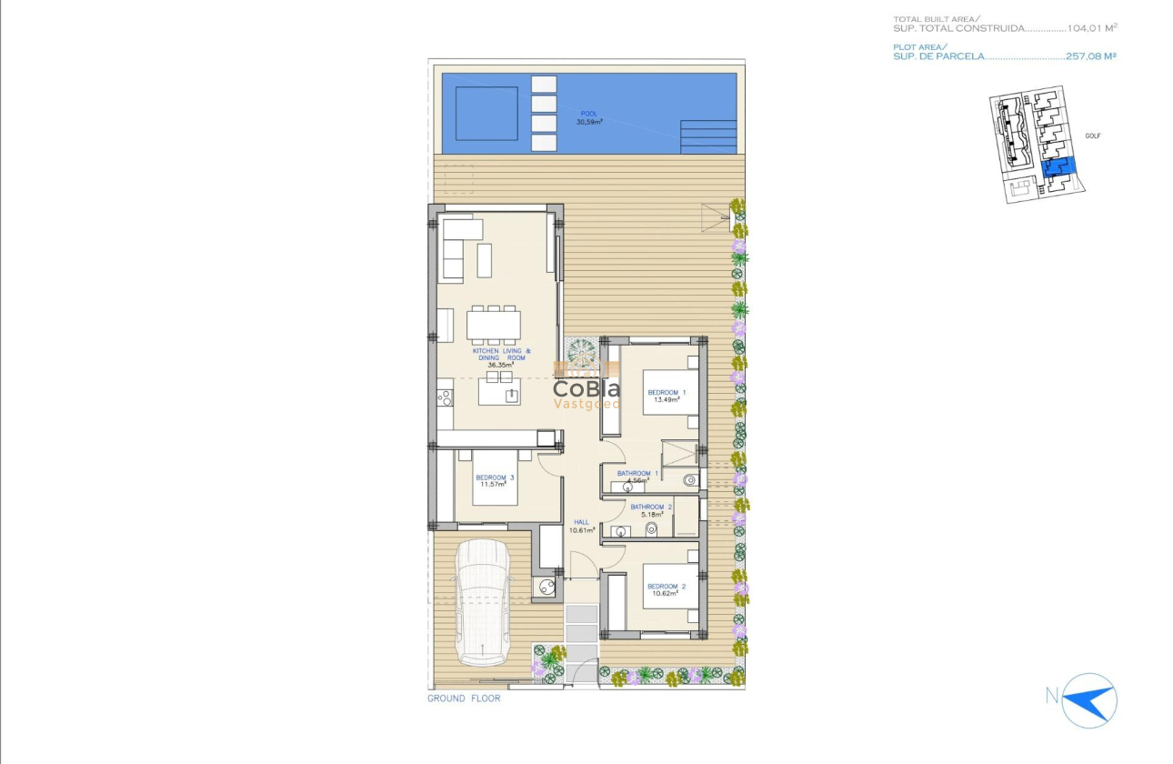 Nieuwbouw Woningen - Villa - Los Alcazares - Serena Golf