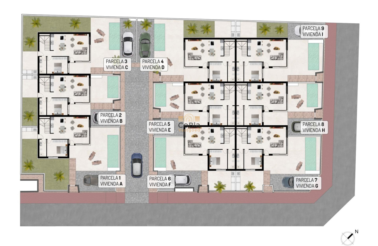 Nieuwbouw Woningen - Herenhuis - Benijofar