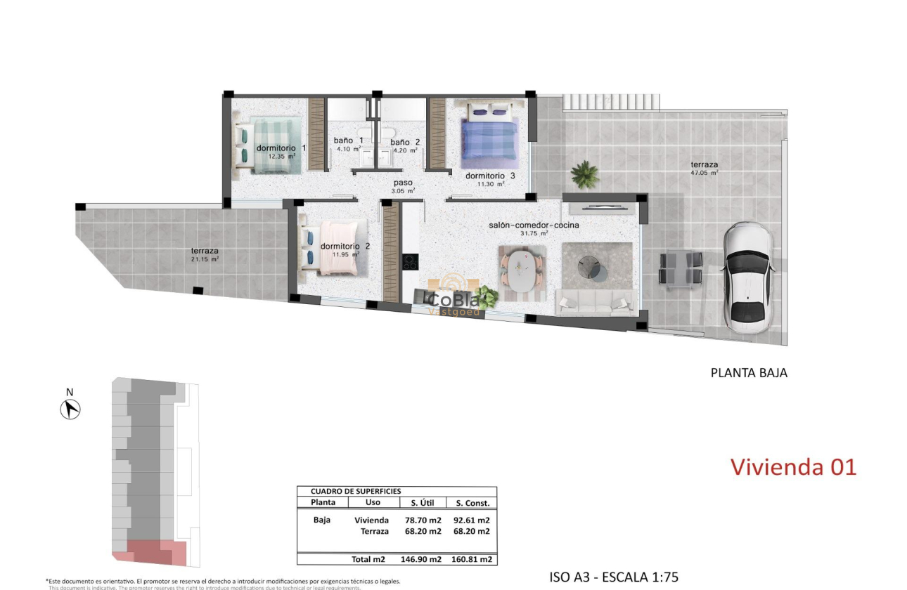 Nieuwbouw Woningen - Bungalow - Pilar de la Horadada - Polígono Industrial Zona Raimundo Bened