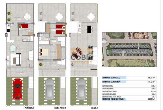 New Build - Townhouse - Cox - Sin Zona