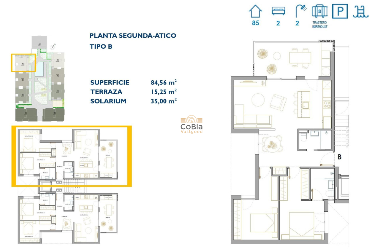 Nieuwbouw Woningen - Penthouse - San Pedro del Pinatar - Pueblo