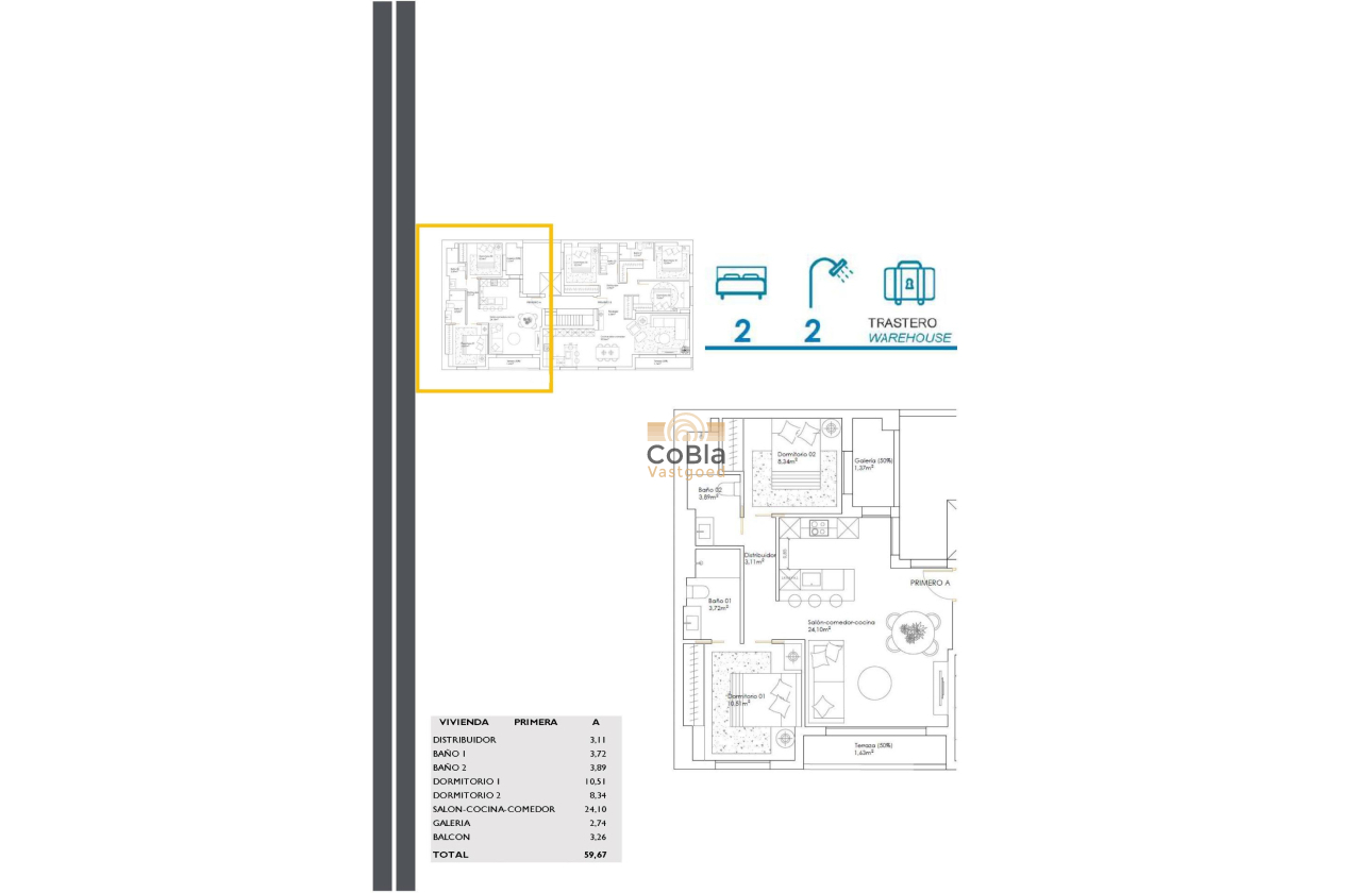 Neue Gebäude - Apartment - San Javier - Santiago De La Ribera