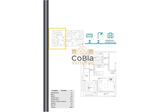 Nieuwbouw Woningen - Appartement - San Javier - Santiago De La Ribera