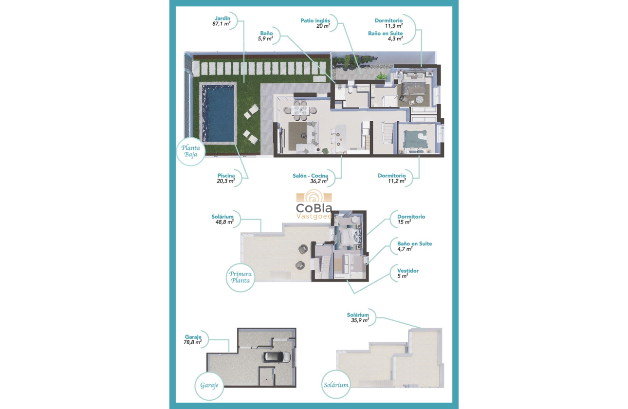 Nieuwbouw Woningen - Villa - Los Alcazares - Serena Golf