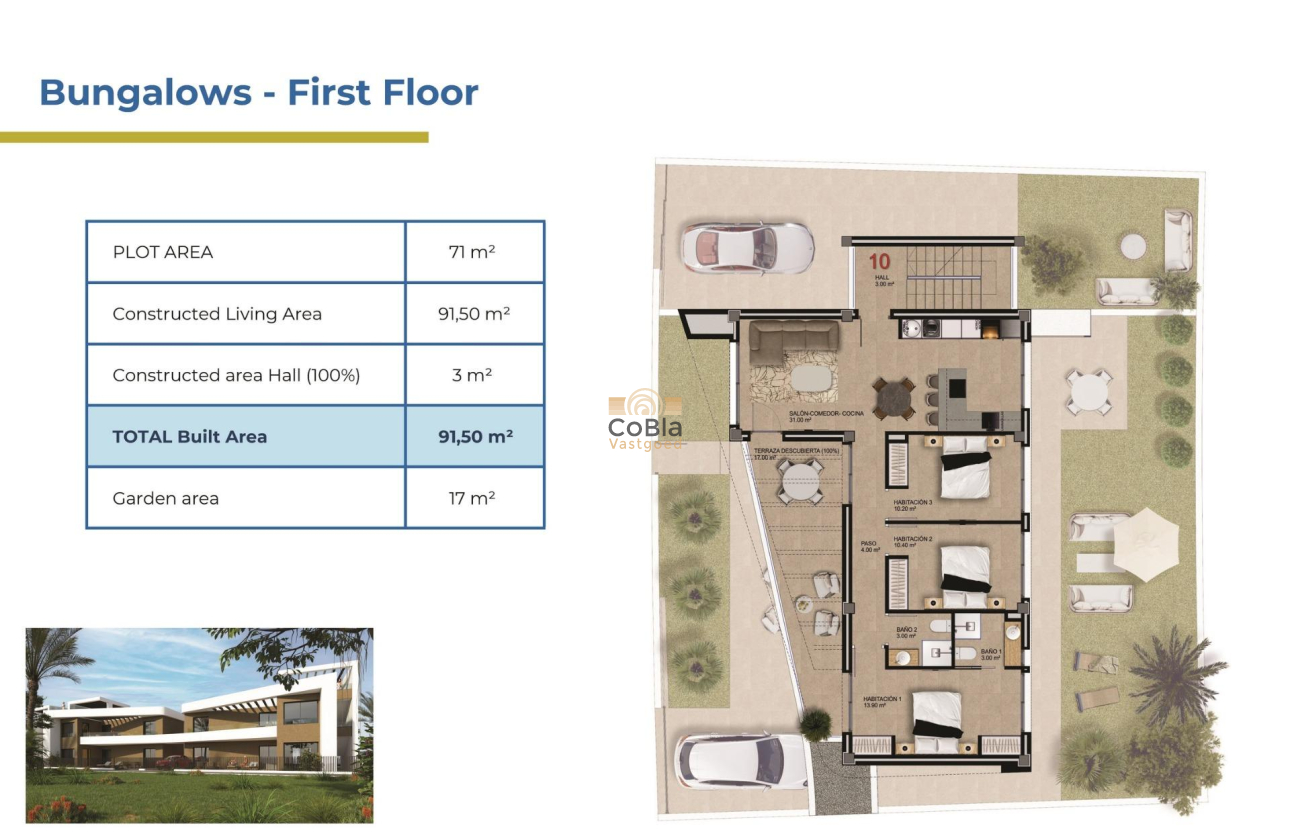 New Build - Bungalow - Orihuela Costa - Punta Prima