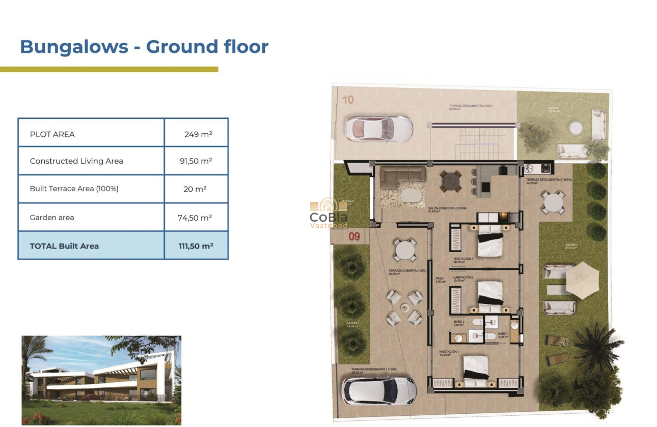 New Build - Bungalow - Orihuela Costa - Punta Prima