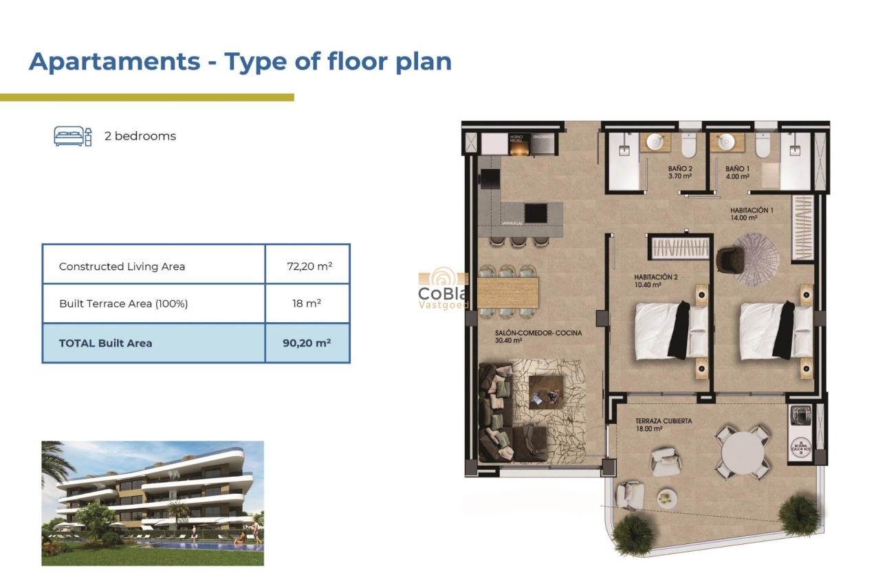 Nieuwbouw Woningen - Penthouse - Orihuela Costa - Punta Prima