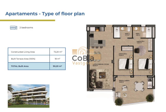 Nieuwbouw Woningen - Penthouse - Orihuela Costa - Punta Prima